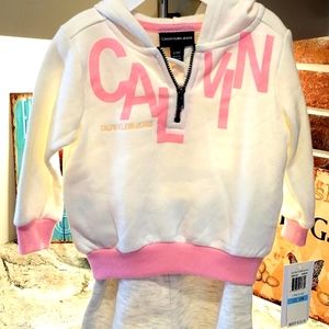 Brand New Little Girl Calvin Klein Outfit, Size 6-9 months.